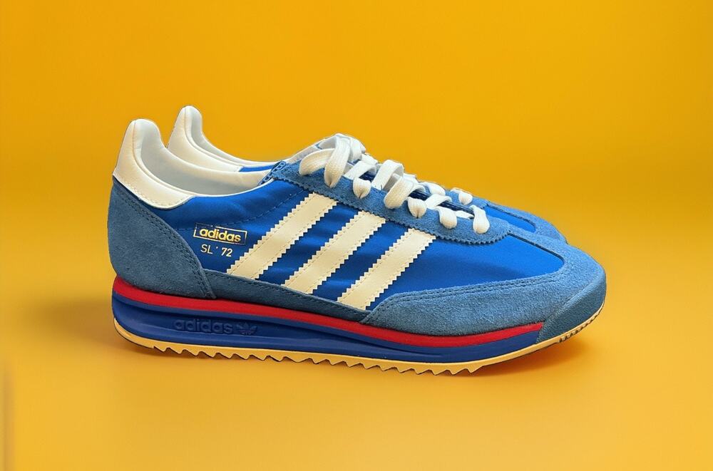 Size 7Y Adidas SL 72 RS J Women’s Size 8.5W Blue White JI3088